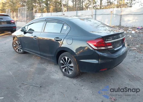 2013 Honda Civic Ex z USA, uszkodzony, nr VIN 2HGFB2F87DH557925